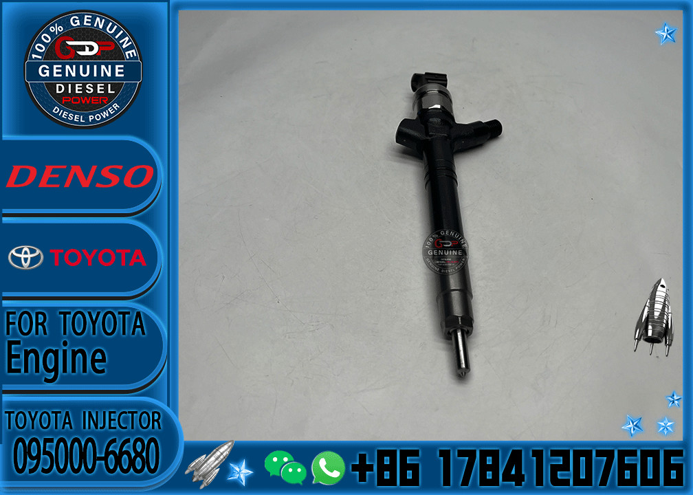 Common Rail Injector 23670-0R050 Diesel Injector 095000-6680 For TOYOTA