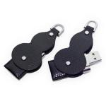 New Leather Keychain USB Flash Drives 4GB 8GB with Logo-printing