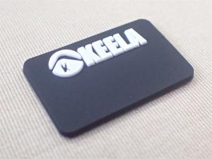 Wholesale Custom 3D Logo Rubber PVC Patches Garment Label For Clothing Mirco Injection from china suppliers