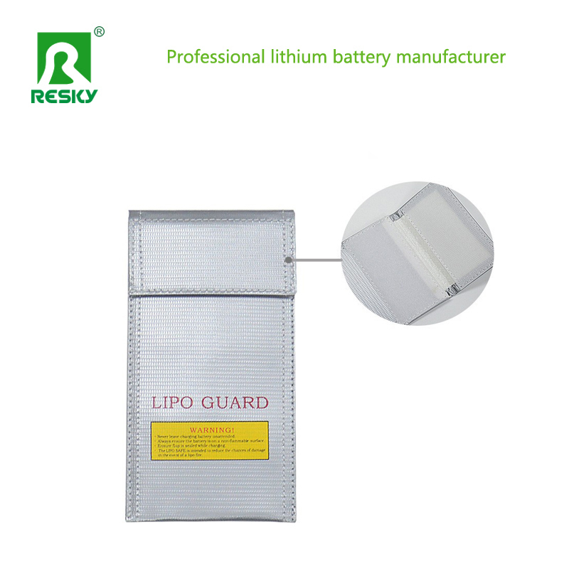 RC Lipo Battery Safe Bag Anti Explosion Anti Fire For Lithium Batteries