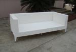 2pcs poly wicker sofa