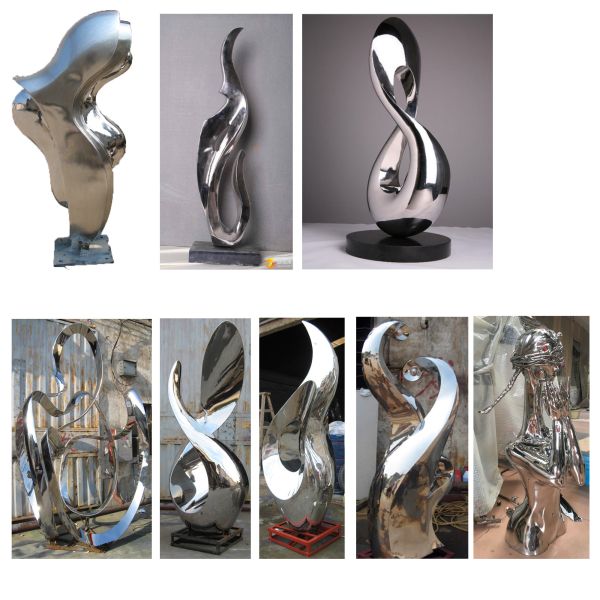 Resin Furniture Sculptures Stainless Steel Public Art Sculpture Elephant Leisure Seats