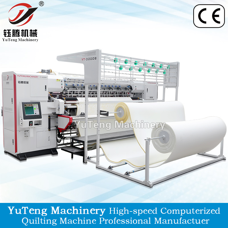 380V 220V Computerized Sewing Quilting And Embroidery Machine Multi Needle