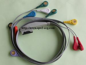 China Meilin/Mortala/ holter recorder ECG cable and leadwires,snap on sale