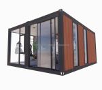 Galvanized Steel Bending Expandable Container Mobile Shop Clothing Showroom with
