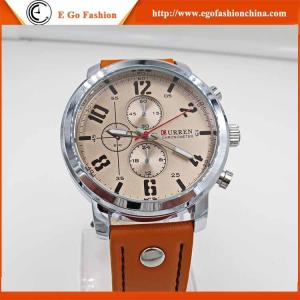 Wholesale CURREN Watch Unisex Watches Sports Watch for Teenager Vintage Watch Genuine Leather Watch from china suppliers