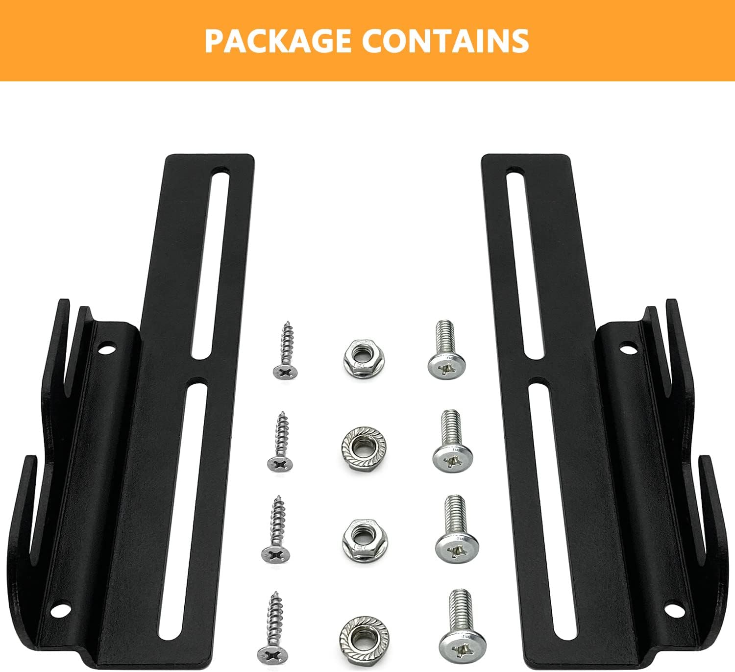 Hook on Bed Frame Brackets Customized Size Headboard Hook Set for Brass Bed Rails