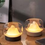 Mist Aroma Oil Diffuser Mountain 400ml LED Light Aromatherapy Essential Oil