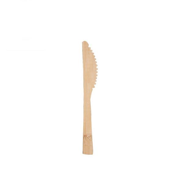 140mm Disposable Biodegradable Bamboo Knife Small With Sharp Edge For Restaurant