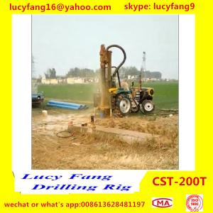 Wholesale China Hot Popular Tractor Mounted Mobile Water Well Drilling Rig For 100m Depth from china suppliers