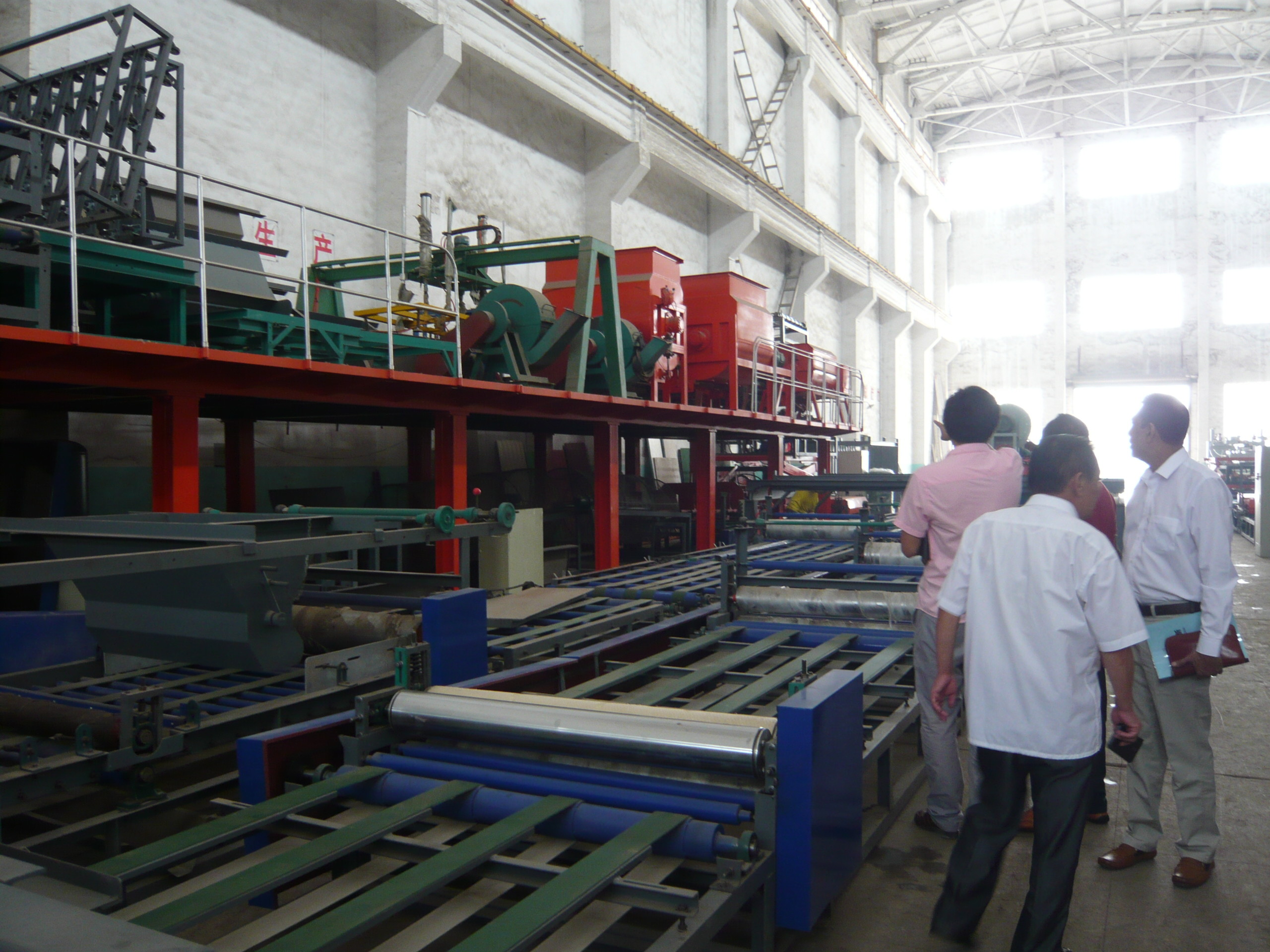 Automatic Fiber Cement Board Production Line With Big Capacity , Sheet Forming Machine