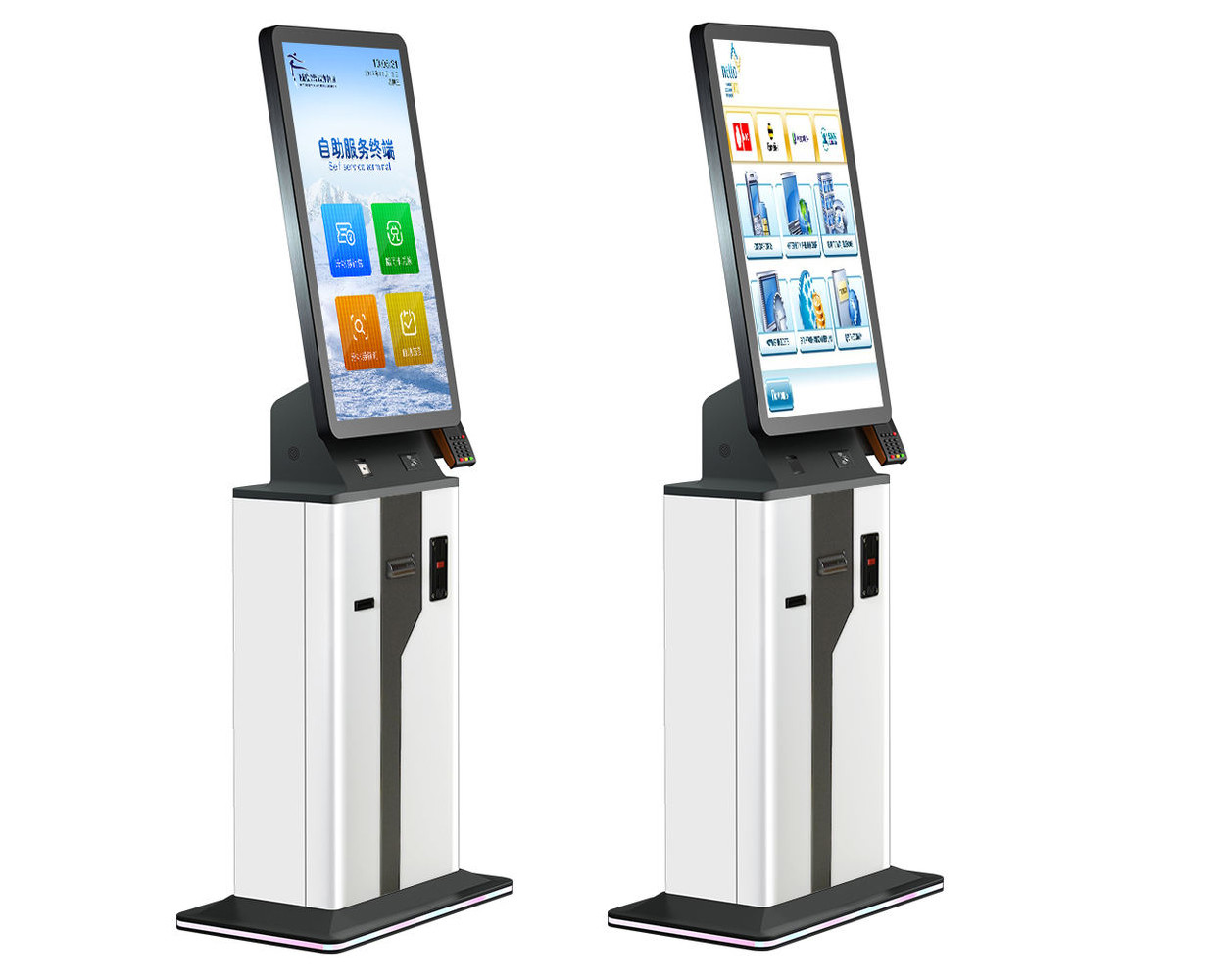 User-Friendly Interface Self Service Payment Kiosk LCD Touch Screen for Android/Windows