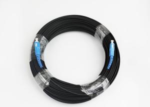 Wholesale 50M Outdoor Drop Cable SC UPC Simplex FTTH Drop Cable Single Mode Fiber Jumper FTTH Fiber Jumper from china suppliers
