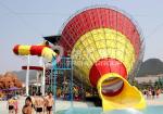 Interesting big Fiberglass Water Slides for 4 persons / time