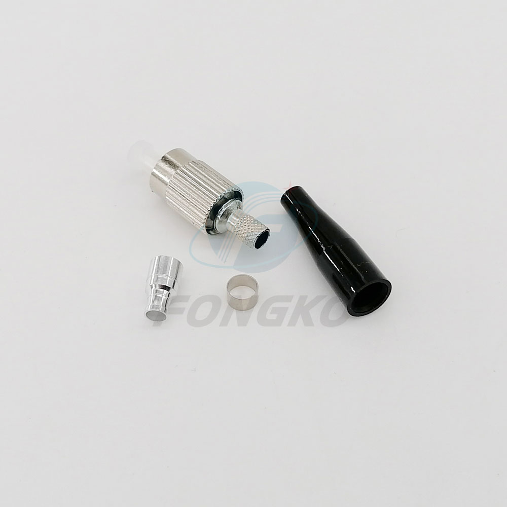 FTTH FTTX FC/UPC 3.0mm Fiber Optical Connector Parts Ceramic Ferrule Fiber Optic Connector Kit
