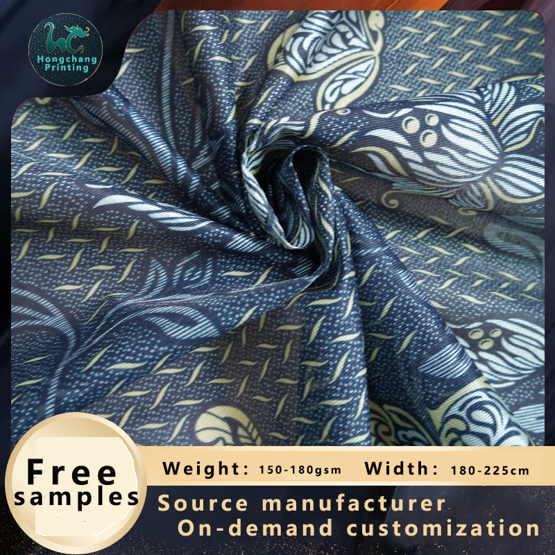 High Grade 80gsm Brushed Polyester Fabric Customized Patterns