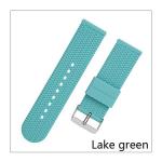 Smart Wrist Silicone Watch Strap Flat Head Anti Sweat 18mm 20mm 22mm 24mm