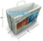 Laminated kids Tote Wine Bottle Ice Thermal Lunch box Insulated Non Woven Cooler