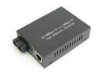 Dual Gigabit Fiber Optic Media Converter Multimode 224m / 550m For Industrial