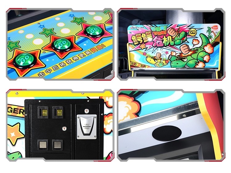 Inside Coin Operated Lottery Ticket Machine / Adventures Video Game Machine