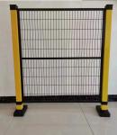 Industrial Steel Metal Wire Mesh Fencing Welded Robot Safety Fencing 1.8M
