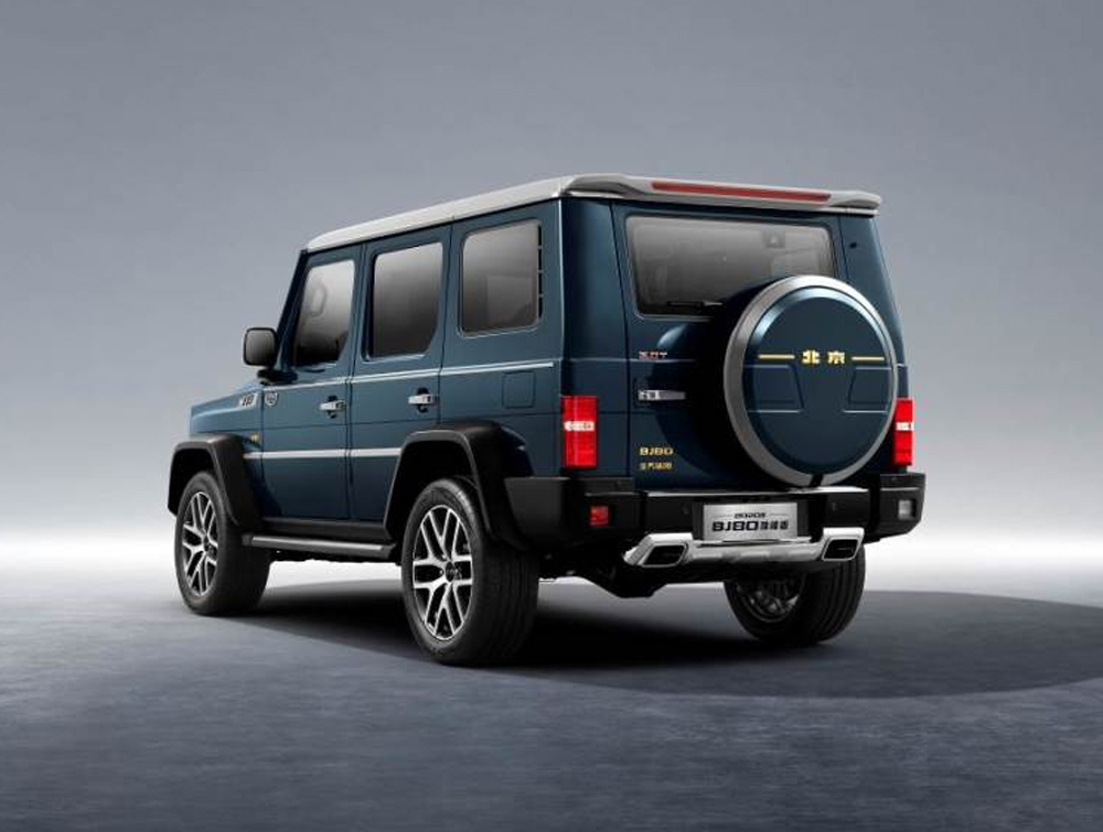 BJ80 2024 Fuel Petrol Car Automatic 2.3T Mid Large SUV with ESC and Beijing LED Electric Leather Turbo Dark Multi-function