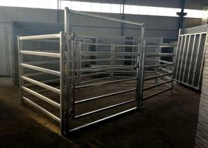 Wholesale Heavy Duty Steel Fence Panels , Galvanized Horse Corral Panels For Livestock Farms from china suppliers