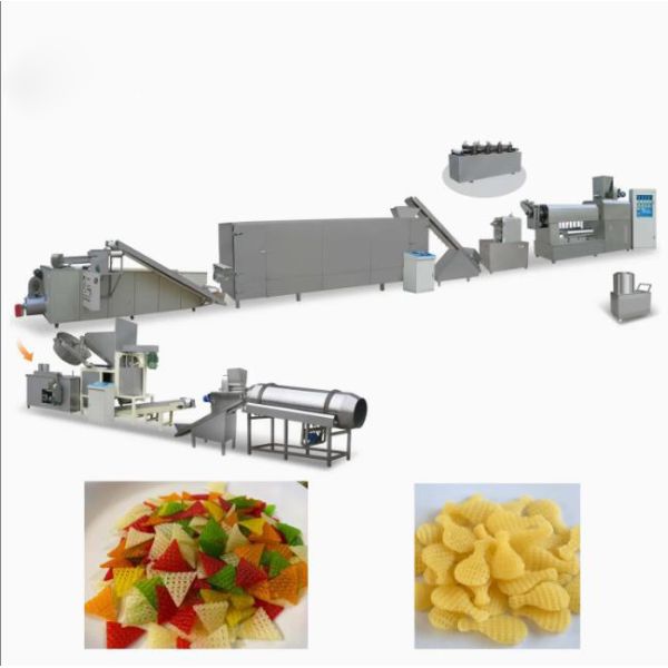 Fried Extruded 3D Pellet Snack Extruder Machine