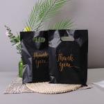 Recyclable Plastic Shop Bags for Small Business Candy Pastry Store Packaging