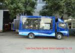 FAW Digital Mobile LED Billboard Truck Three Side For Road Show / Live