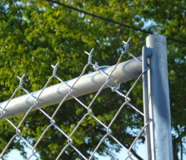 Anti-Corrosive residential Chain Link Fencing For Airport and Forest Protecting