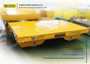 Wholesale Flat Rail Transfer Cart Steel Metal Transportation Non Powered Trailer from china suppliers
