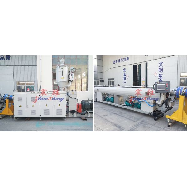 65KW- 650KW HDPE Gas Pipe Water Pipe Machine Extrusion Line Industrial Fluid