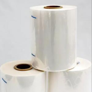 China 20μM Thickness Centerfolded PVC Shrink Wrap Film Roll For Gift Baskets Hampers on sale