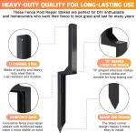 Fence Post Repair Kit Wood Fence Post Repair Spike Stakes 4x4 Fence Post Anchor