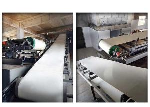 Wholesale Silicone Conveyor Belt , PVC Automatic Conveyor Belt Carbon Steel Hopper from china suppliers