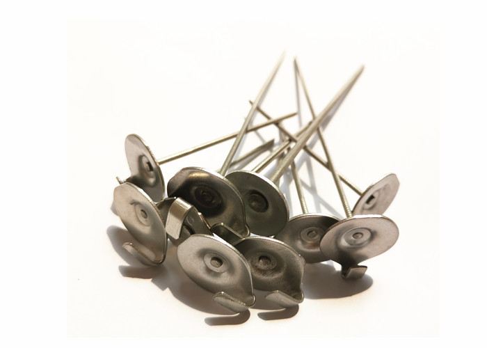 14 Gauge Stainless Steel Lacing Anchors Used To Secure Reusable Insulation Blankets