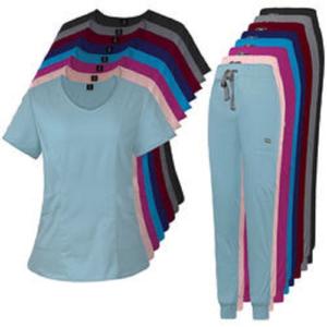 Wholesale Breathable Custom Logo Strech Solid Color Hospital Surgical Scrubs from china suppliers