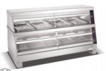 Clear Display Commercial Cooking Equipment 800*480*635 Mm Size For Insulation