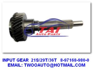 Wholesale 21S/29T/36T 8-97168-980-0 Heavy Duty Truck Parts 4BE1/4HF1/4BD1 MXA5R Transmission Gear from china suppliers
