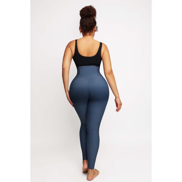 High Waist Women's Shapewear Jeans Trousers Waist Trainer Leggings Slimming Waistline