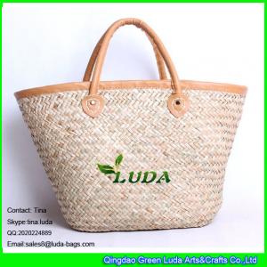 Wholesale LUDA willow weave straw basket bag women