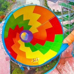 Wholesale Big Water Amusement Park Fiberglass Speaker Water Slide for Adult from china suppliers