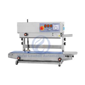 Wholesale Stepless Speed Stainless Steel Auto Bag Sealer / Plastic Bag Continuous Band Sealer from china suppliers