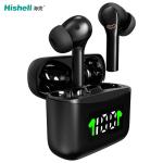 ANC ENC LED Display Buds Bluetooth Earphones IPX5 Wireless 500mAh J5