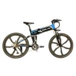 0.5KW 26 Inch Folding Electric Bike With Shimano Gear Multifunctional