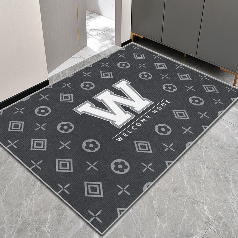 2024 Mat Luxury Logo Personalized Door Mat with Cushioned Design and Customized Color