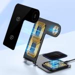Aluminum 15W Wireless Charging Stand for Qi Standard Smart Phone