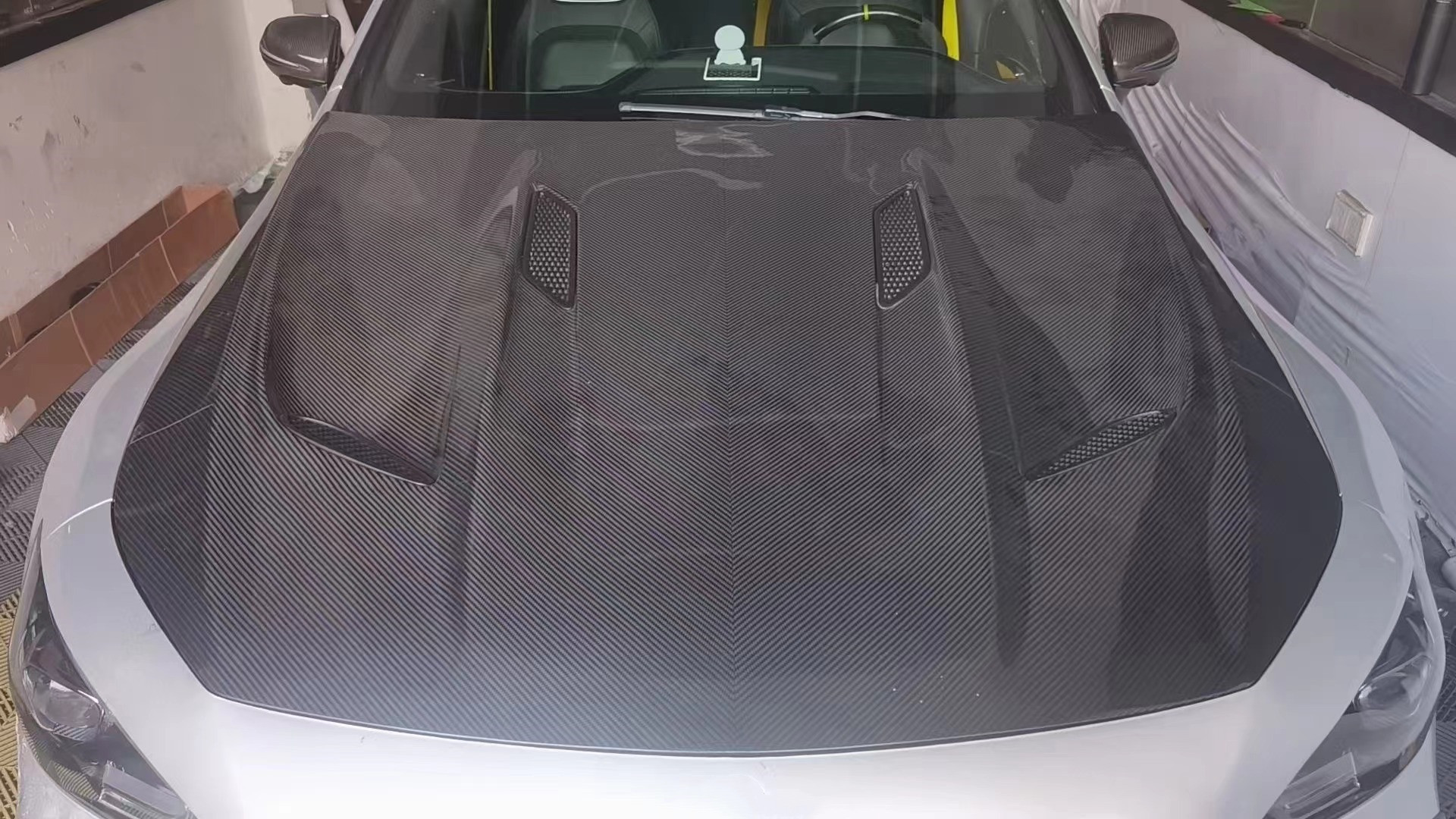 For Mercedes AMG GT50 GT63 Carbon Fiber Hood AMG GT50 GT63 SCL Style Carbon Fiber Hood Engine Cover