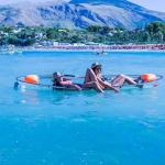See Bottomed Recreational Rowing Boat , Thick Transparent Flat Bottom Kayak